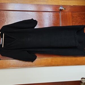 Elegant Black Midi Dress